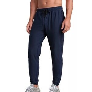 Rhone Commuter Joggers Mens Size M Navy Blue Performance Athletic Tapered Pants